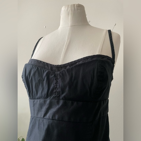 J.Crew Black machine washable, spaghetti straps. Style: 76372 Size:8 - Picture 4 of 14